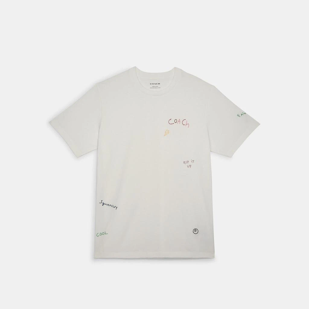 Coach Coach Outlet Diary Script T Shirt 1