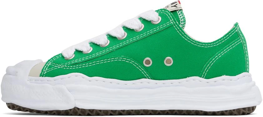 Maison MIHARA YASUHIRO Green Hank OG Sole Canvas Low-Top Sneakers 3