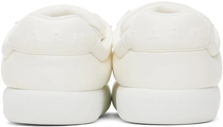 Marni White Leather Bigfoot 2.0 Sneakers 2