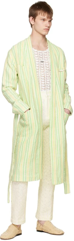 young n sang White Stripe Trousers 4