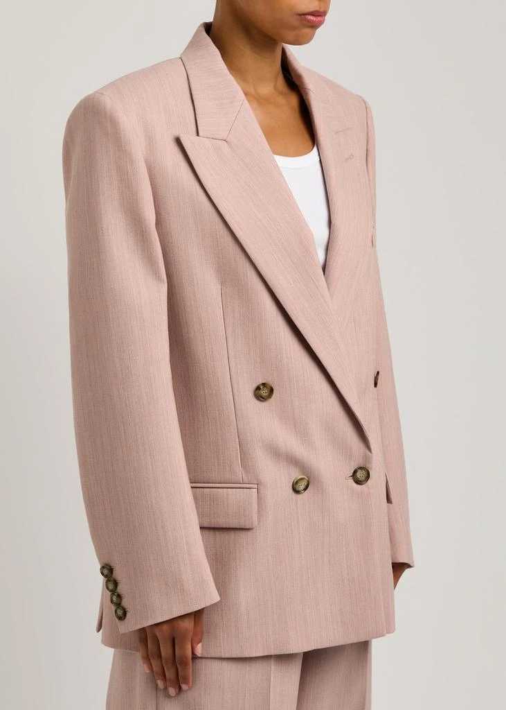Stella McCartney Oversized double-breasted wool blazer 2