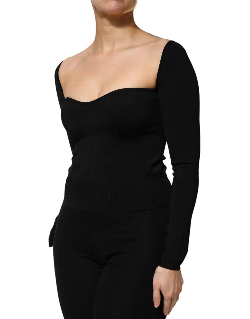 Dolce 
Gabbana Lace-Up Drawstring Bustier Corset Women
s Top 2