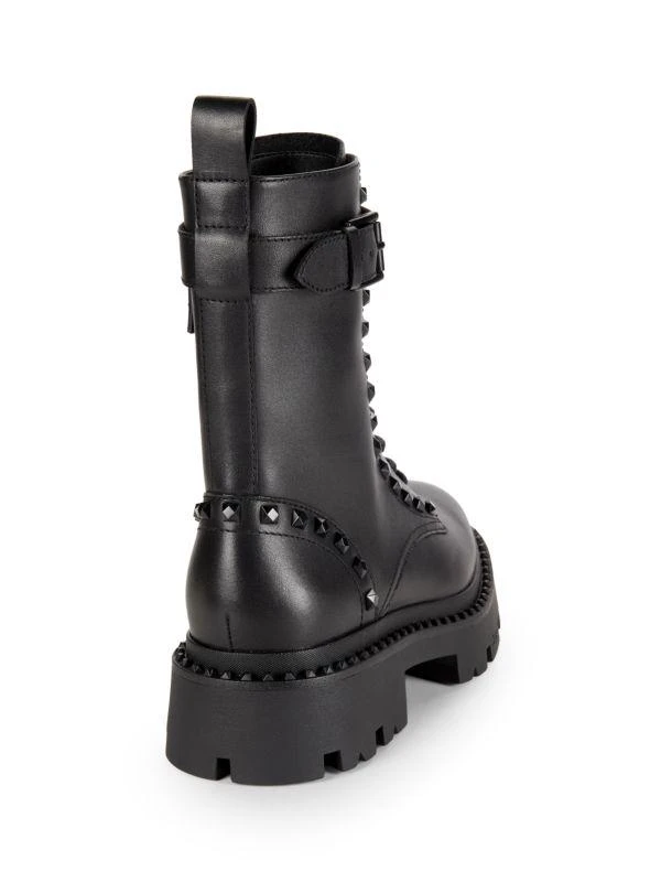 Ash Studded Leather Combat Boots 3