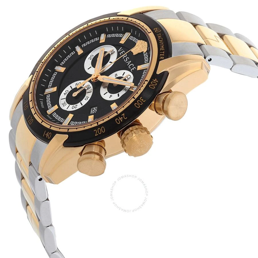 Versace V-Ray Chronograph Quartz Black Dial Men's Watch VE2I00421 2
