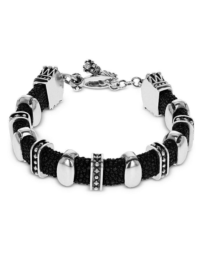 King Baby Sterling Silver 20th Anniversary Stingray Bracelet