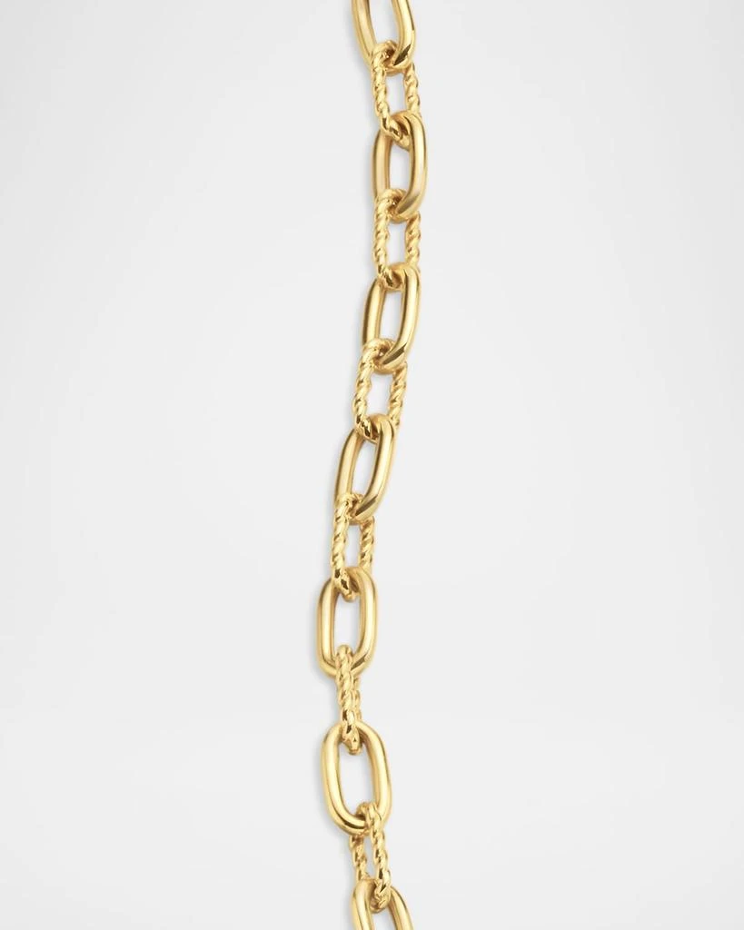 David Yurman Madison Chain Bracelet in 18K Gold with Diamonds, 3mm 5