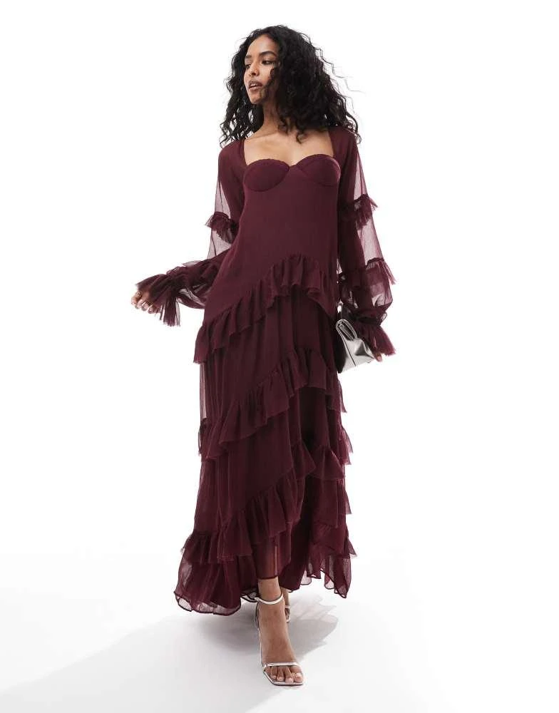 princess polly cartmel check maxi dress Princess Polly Women's Cartmel Check Maxi Skirt - Brown