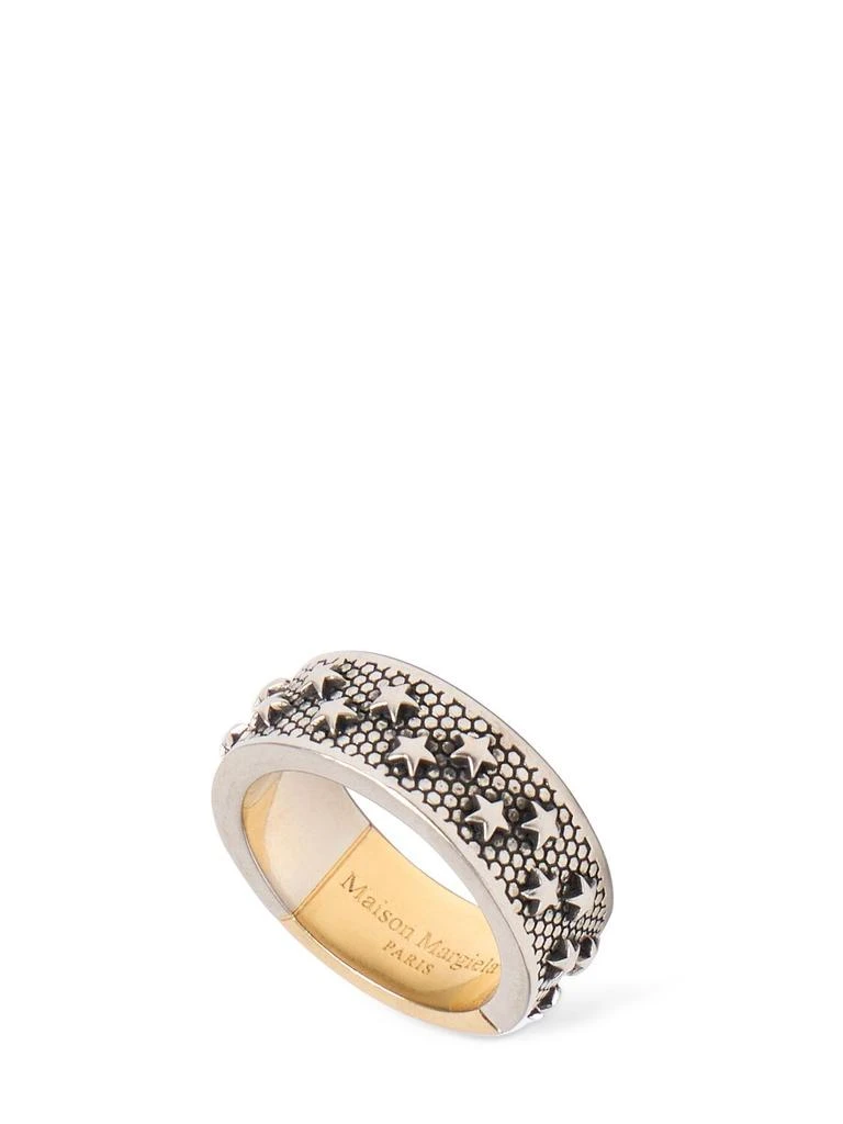 MAISON MARGIELA Engraved Stars Band Ring 1