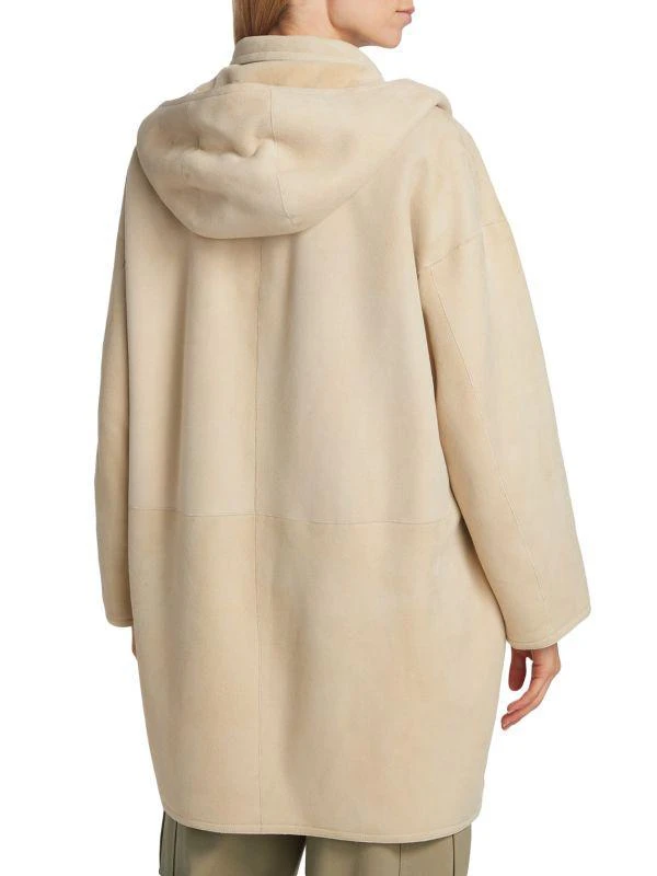 Theory Shearling Reversible Oversized Coat 2