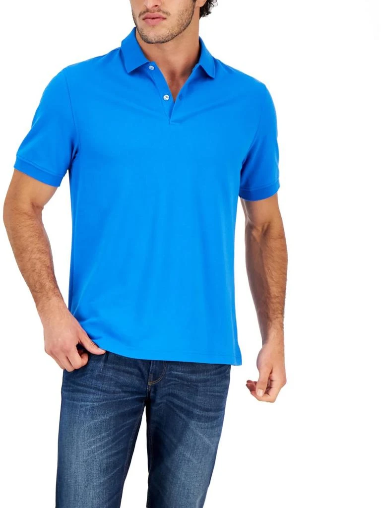 Club Room Mens Classic Fit Performance Polo Shirt 5