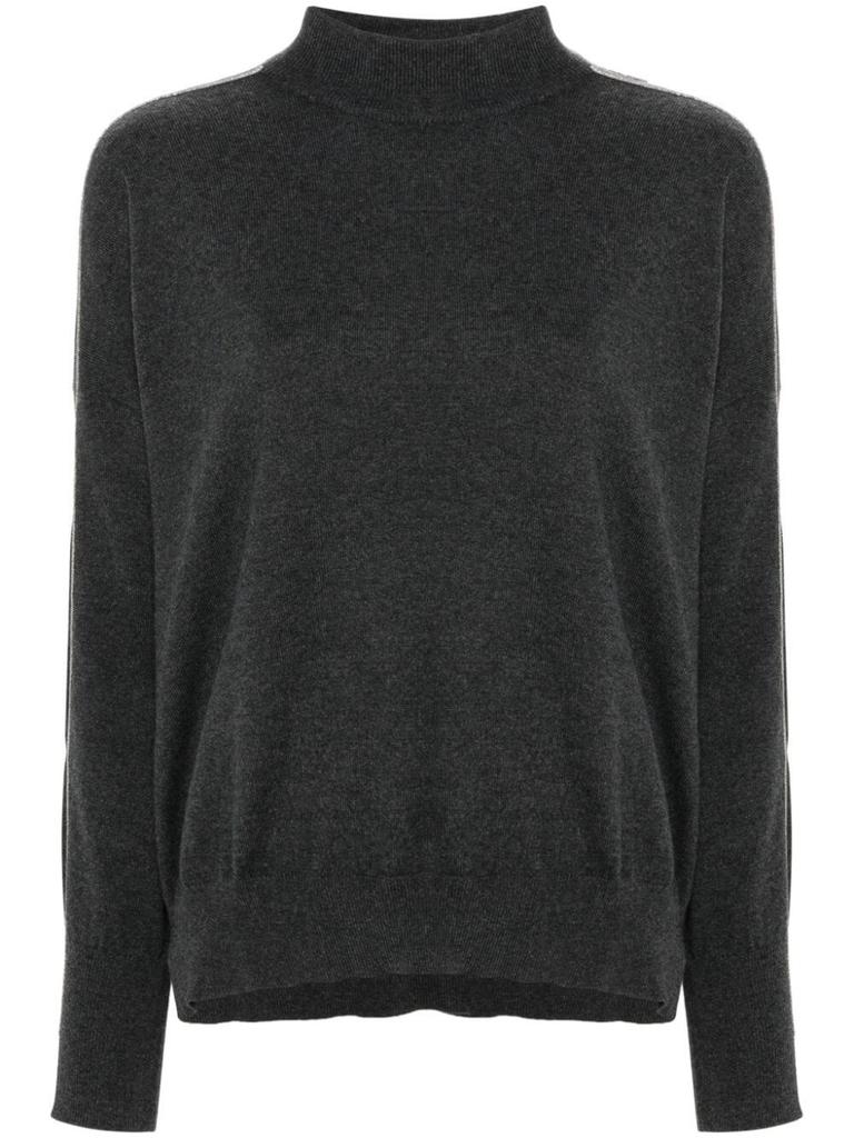 Brunello Cucinelli Brunello Cucinelli Long Sleeve Turtle-Neck Sweater