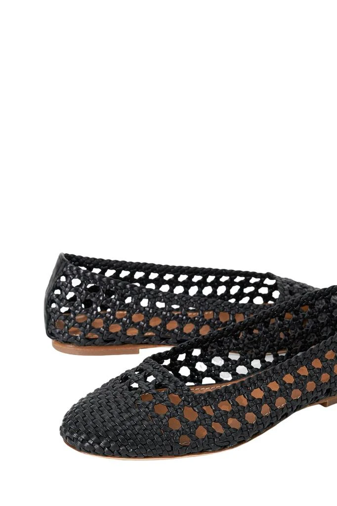 Staud Nell Crochet Ballerina Shoes 2