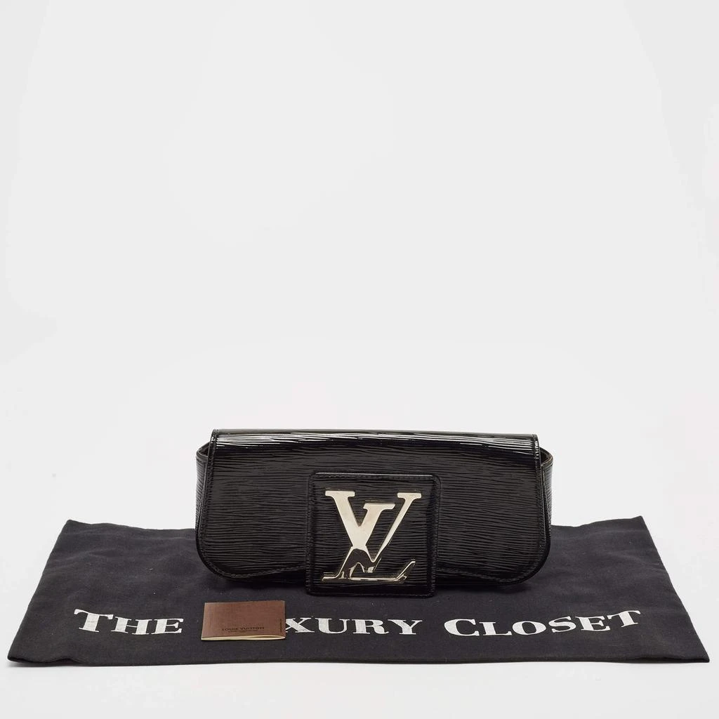Louis Vuitton Louis Vuitton Black Electric Epi Leather Sobe Clutch 12