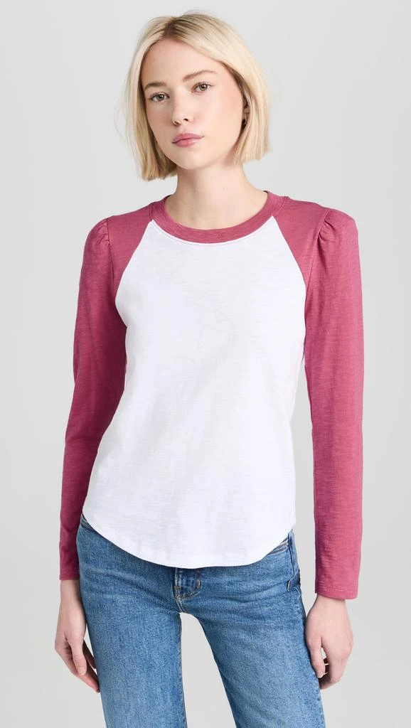 VERONICA BEARD Mason Baseball Tee 6