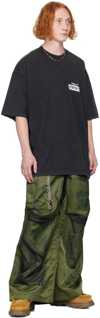 Vetements Black 'My Name Is Vetements' T-Shirt 4