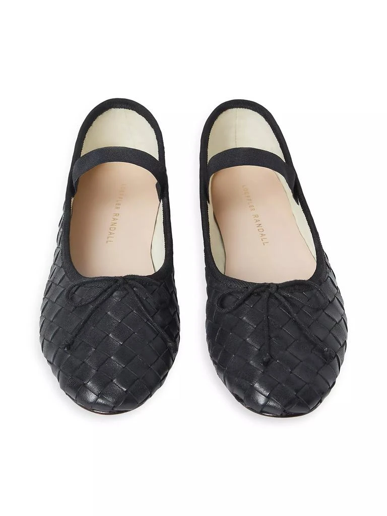 Loeffler Randall Leonie Leather Ballet Flats 5