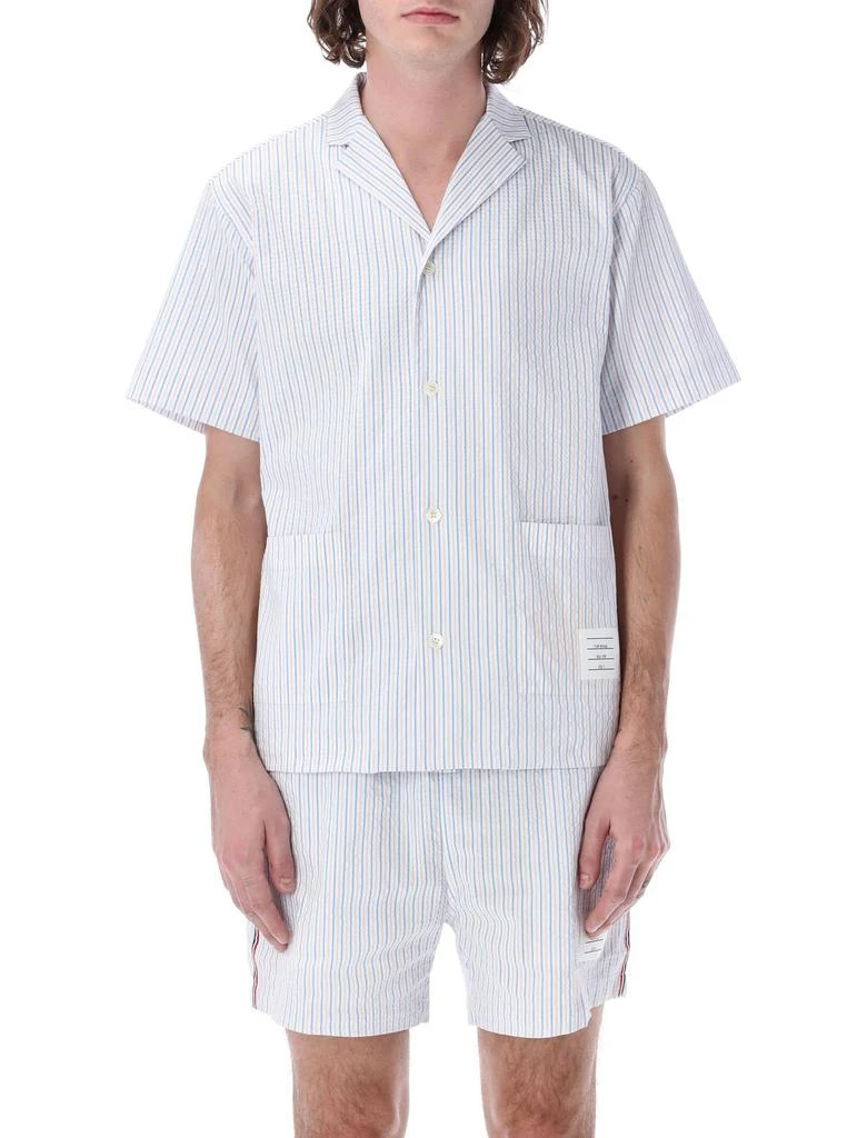 Thom Browne Thom Browne Striped Buttoned Shirt 1