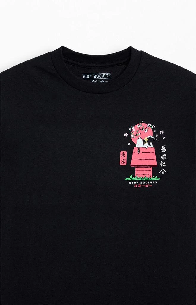 Riot Society Snoopy Kanji T-Shirt 3