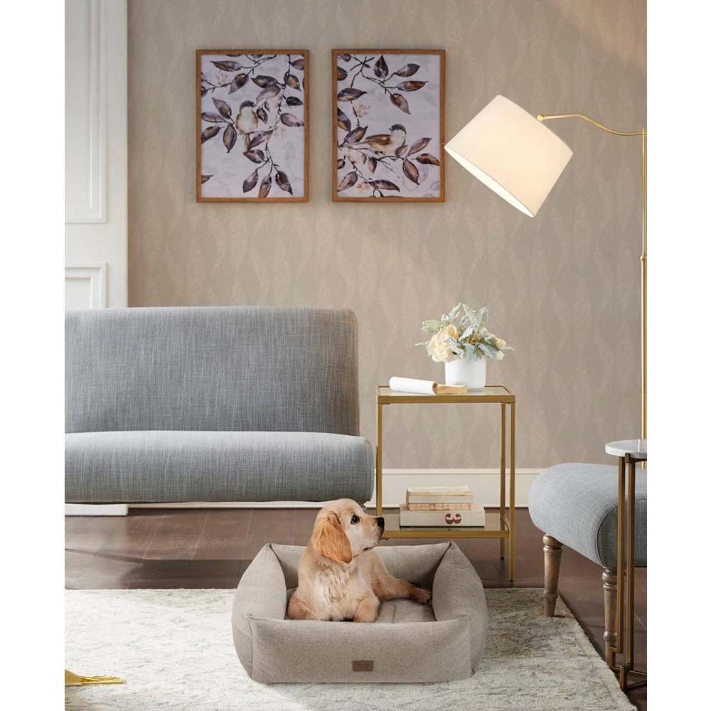 Martha Stewart Charlie Large Memory Foam Pet Bed with Removable Cover 3