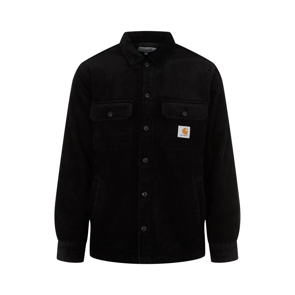 Carhartt WIP Black Cotton Whitsome Shirt Jacket 2