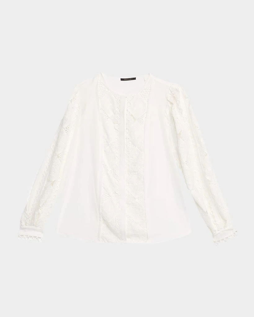 Kobi Halperin Novi Lace-Embellished Blouse 1