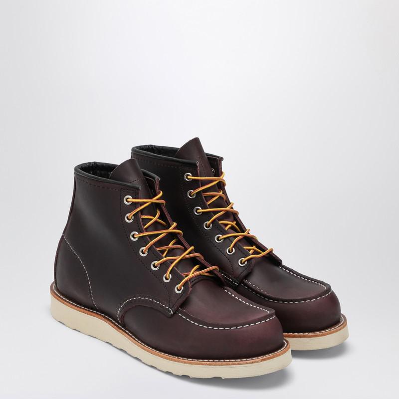 Red Wing Black Cherry Excalibur Classic Moc leather boots