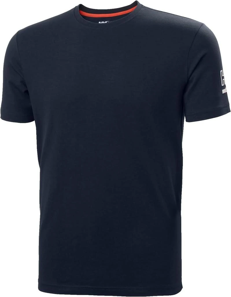 Helly Hansen Helly-Hansen Workwear Kensington Short Sleeve T-Shirts for Men Made from Light Breathable 92% Cotton Blend for High Mobility
