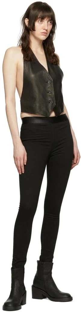 ANN DEMEULEMEESTER Black Ellen Leggings 4