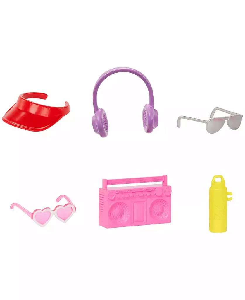 Barbie 65th Anniversary Fashionistas, 2 Dolls, 6 Accessories Set, Roller-Skating Theme 6