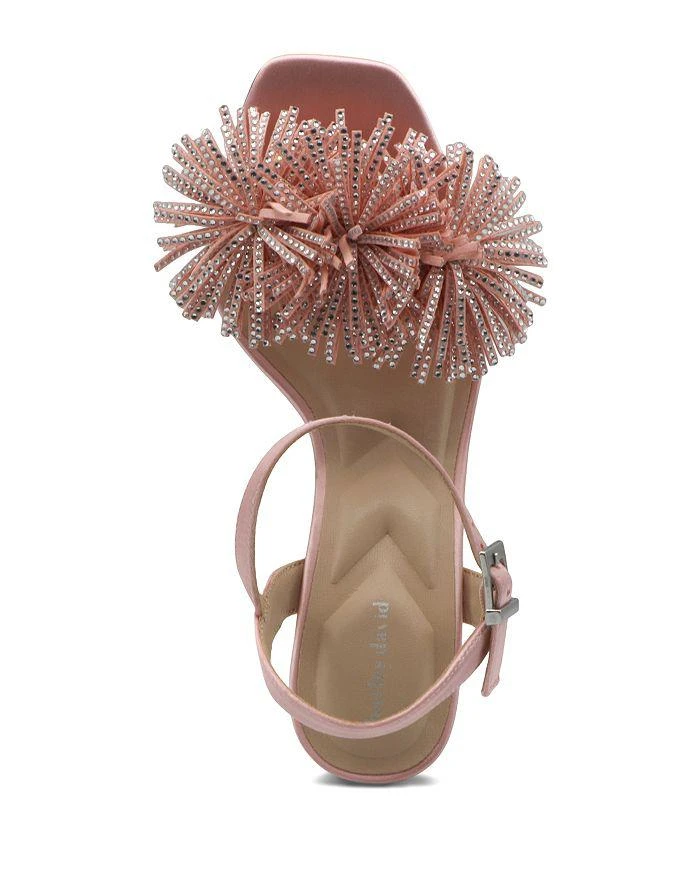 Charles David Women's Eternity Ankle Strap Embellished High Heel Sandals 3