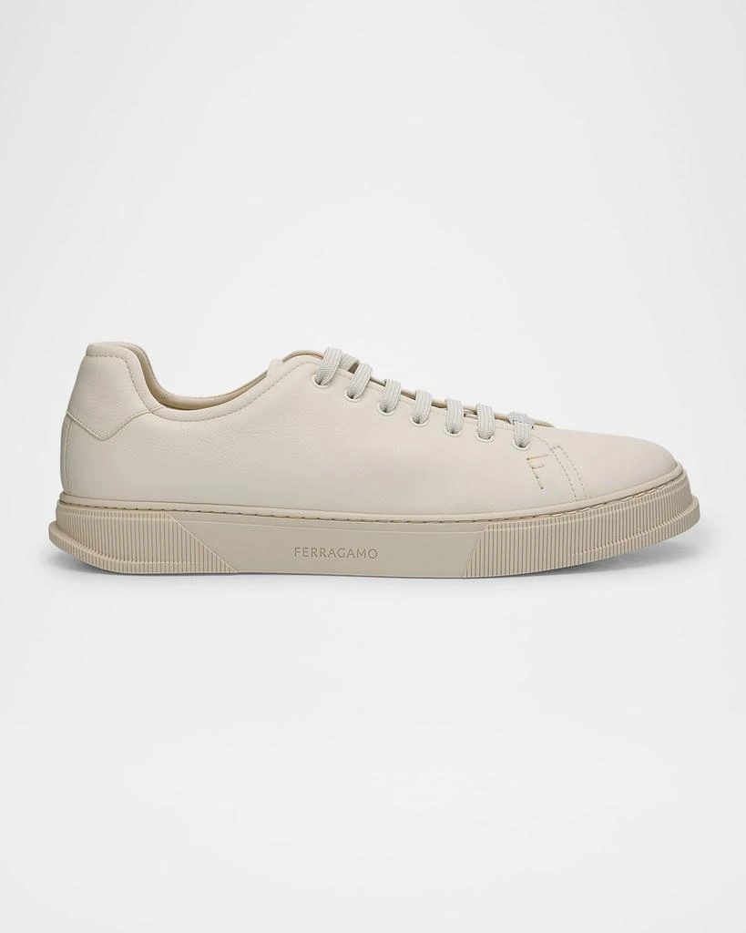 Salvatore Ferragamo Men's Bruce Calfskin Low-Top Sneakers 1