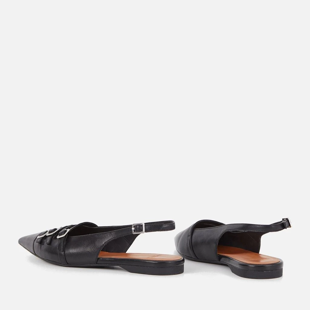 Vagabond Vagabond Women's Hermine Buckled Leather Pointed-Toe Flats 3