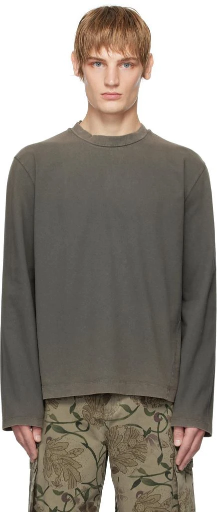 Our Legacy Gray Big Longsleeve T-shirt 1