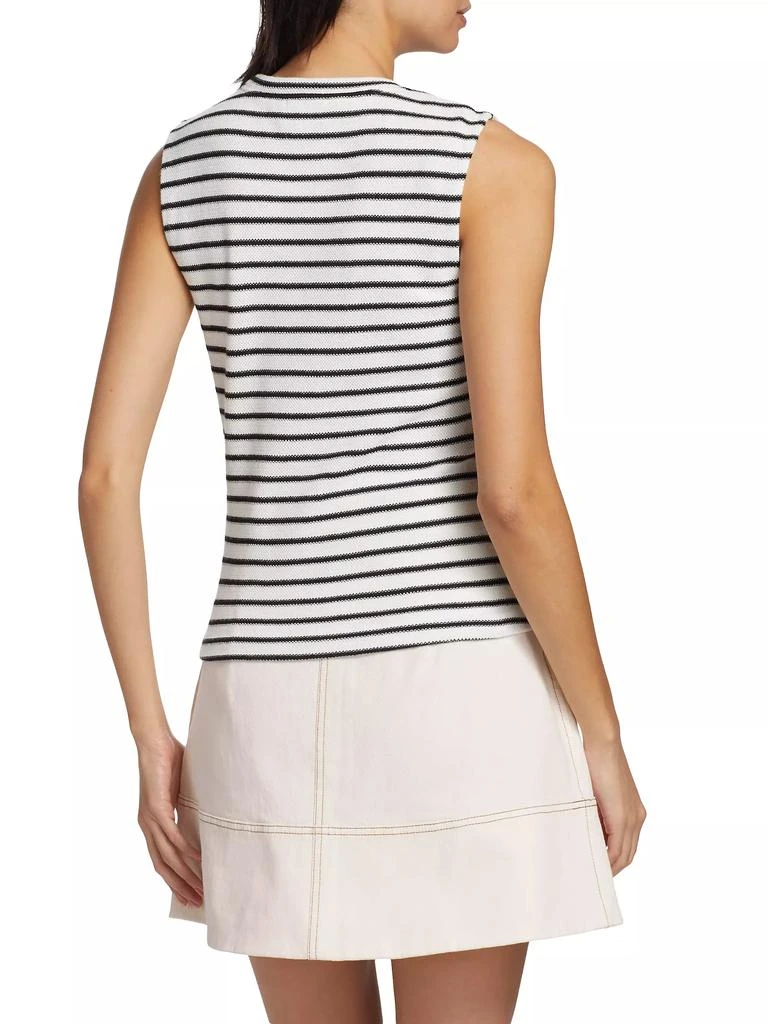Tanya Taylor Jacobs Striped Knit Top 5