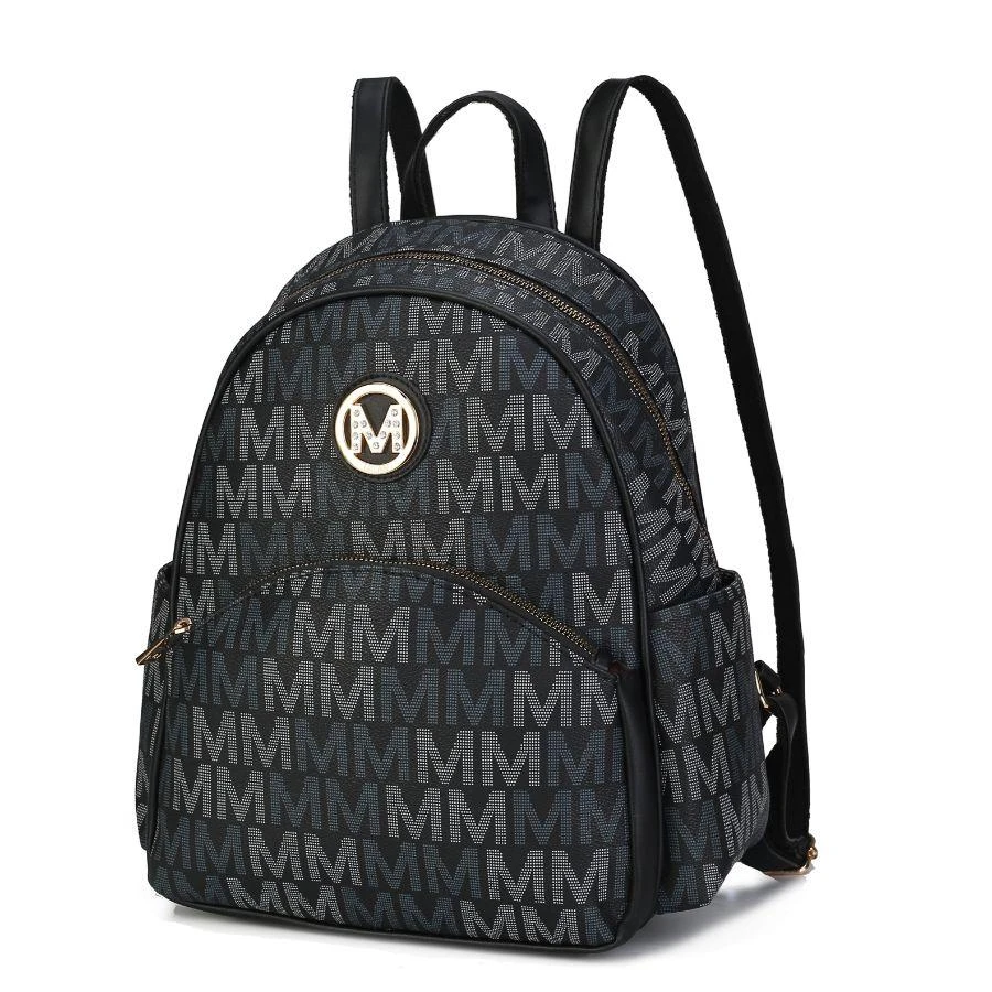 MKF Collection by Mia k. Palmer Vegan Leather Signature logo-print Women’s Backpack 8