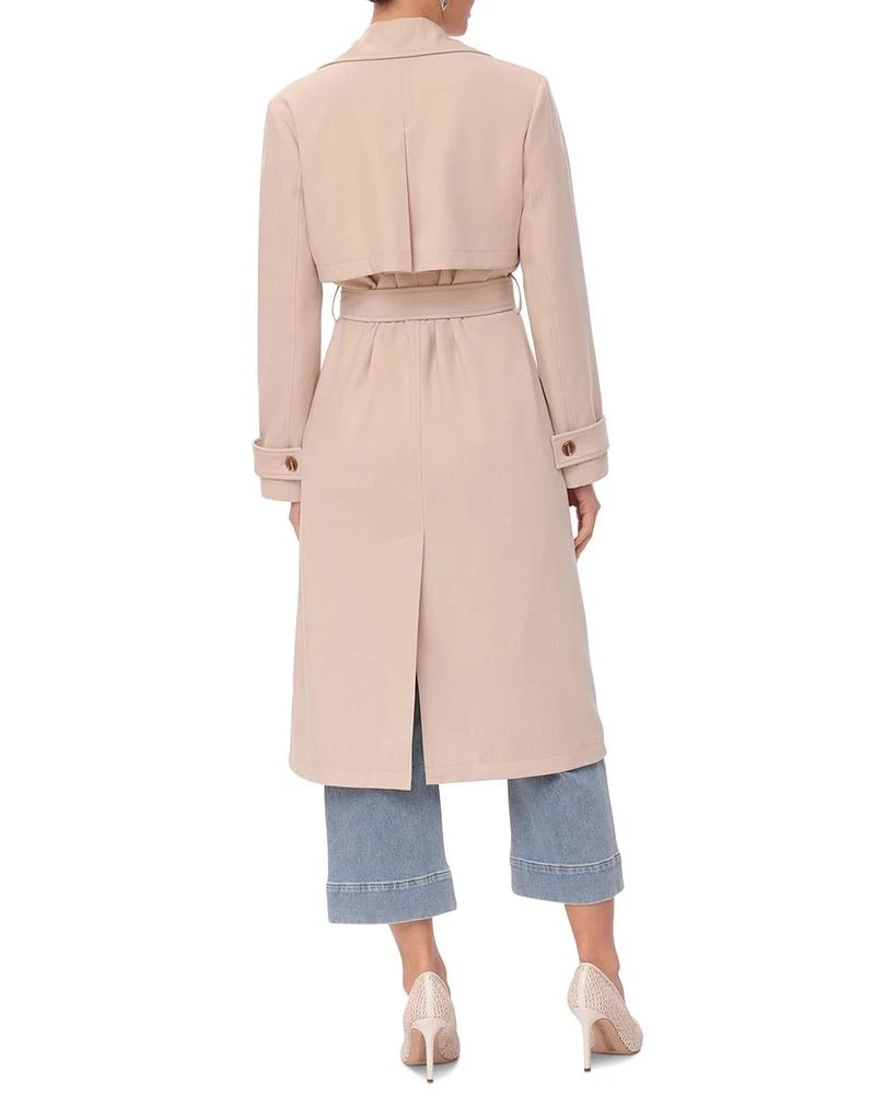 Bagatelle Double Breasted Relaxed Trench Coat 2