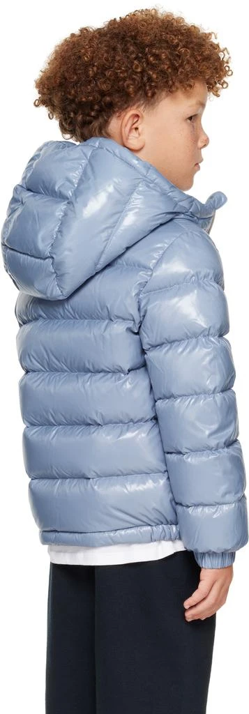 Moncler Big Kids Blue New Aubert Hooded Down Jacket 3
