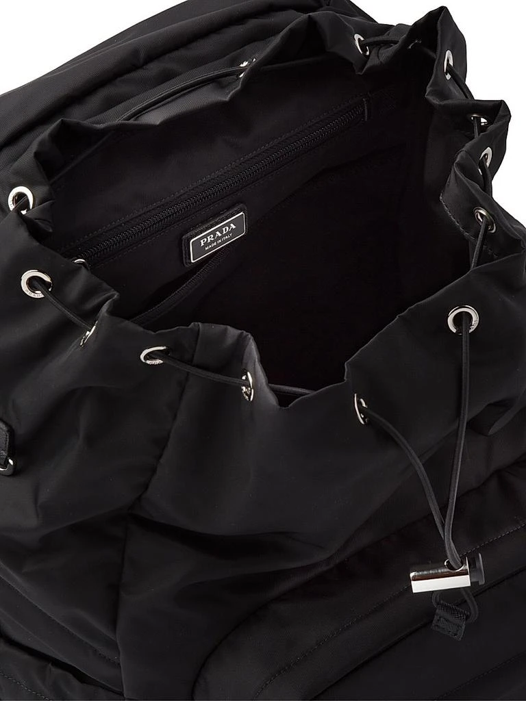 Prada Re-Nylon and Saffiano Leather Backpack 5