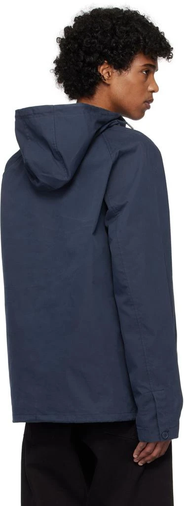 Fred Perry Blue Overhead Smock Jacket 3