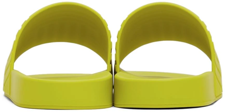 Bottega Veneta Green Slider Sandals 2