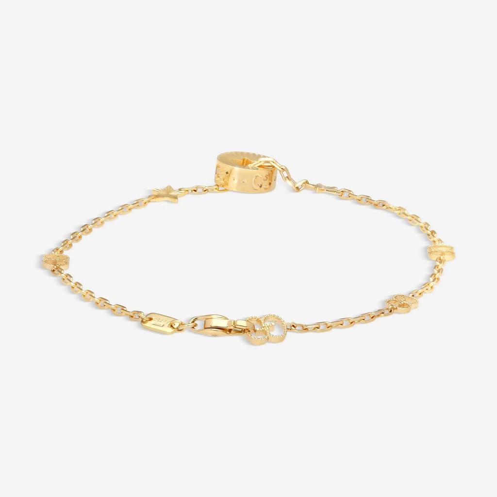 Gucci Gucci Icon Star 18K Yellow Gold Bracelet YBA729370001016-copy 3