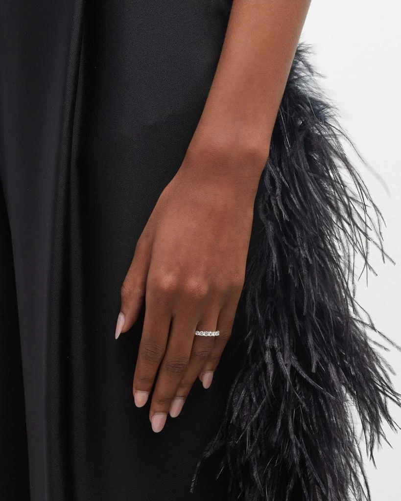 Neiman Marcus Diamonds 18K White Gold Round Diamond Eternity Band, 2.0tcw 2