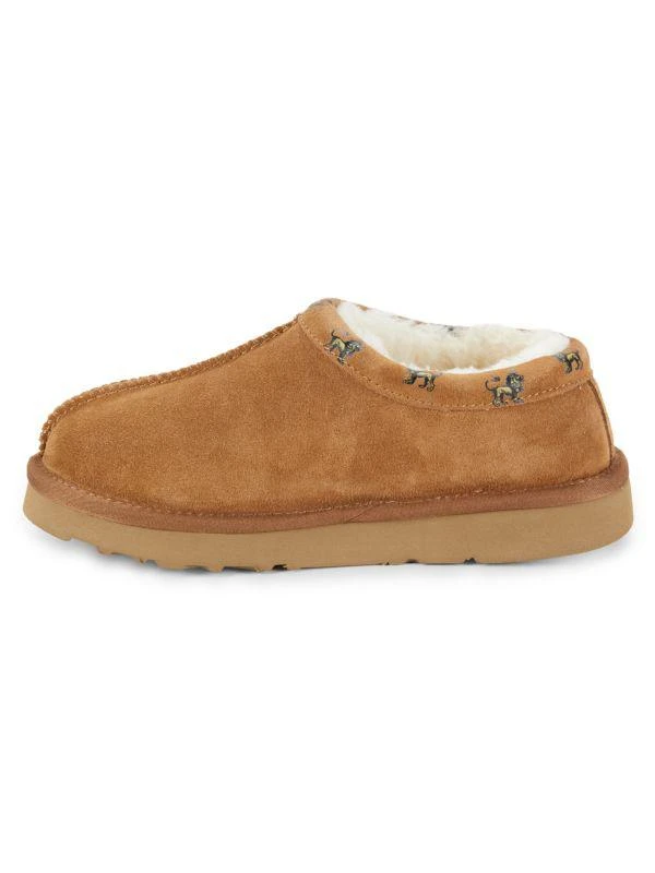 Australia Luxe Shearling Lined Suede House Slippers 4