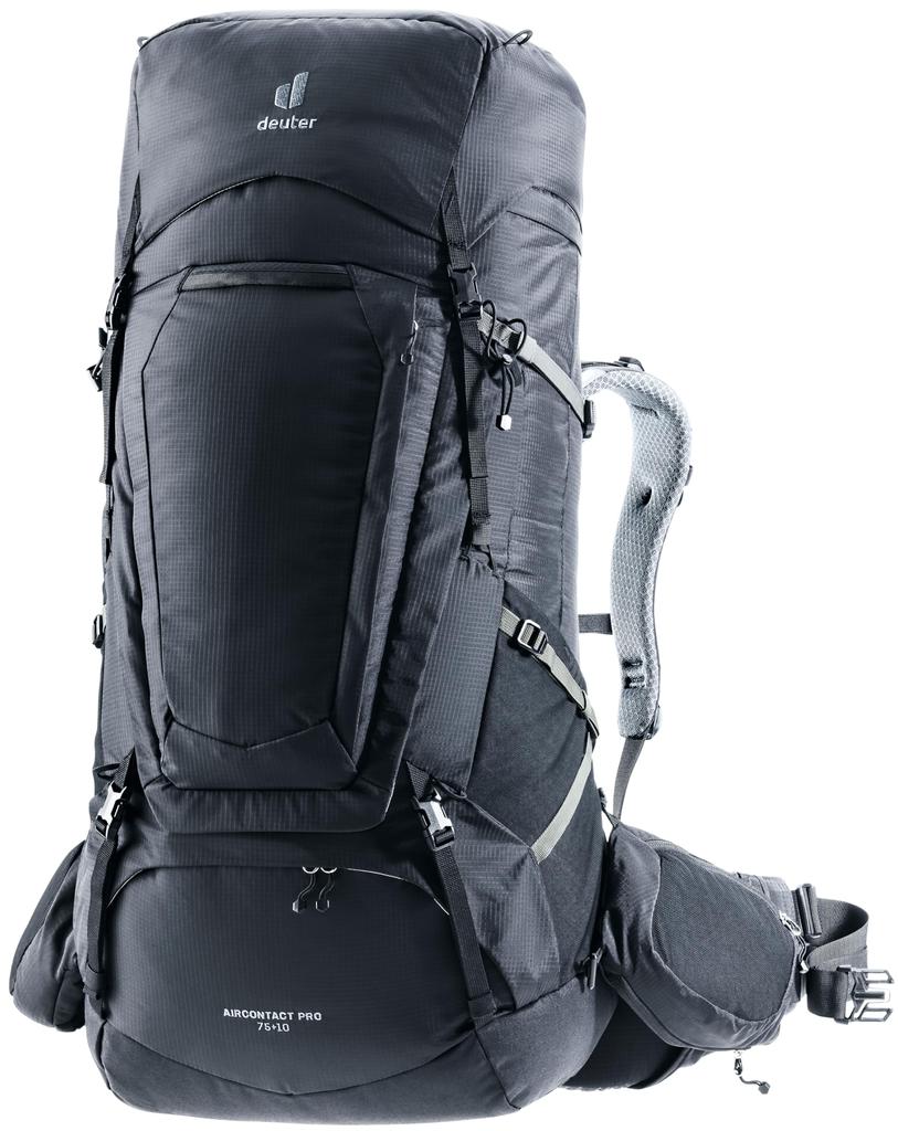 Deuter Deuter Aircontact Pro 75+10L Hiking Backpack, 75+10 Liters - Black