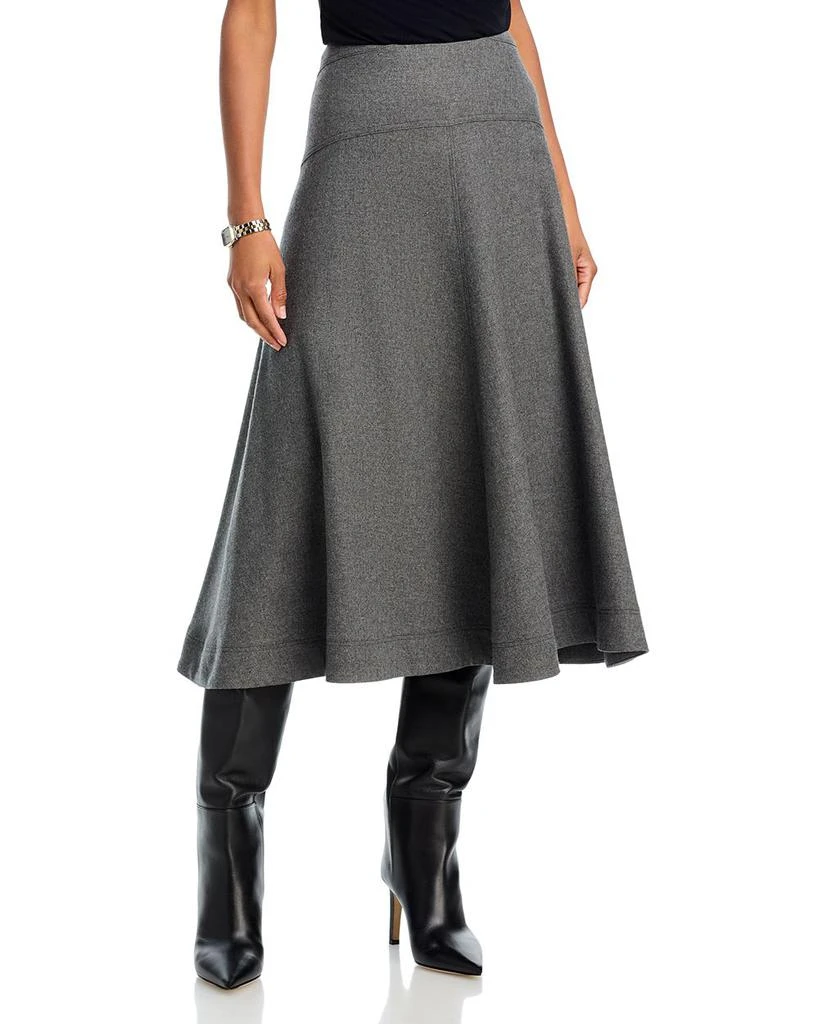 VERONICA BEARD Rasima A Line Midi Skirt 1