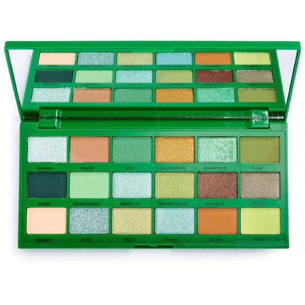 I Heart Revolution I Heart Revolution Tasty Eye Shadow Palette - Avocado 3
