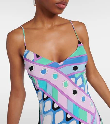 Pucci Vivara silk maxi dress 4