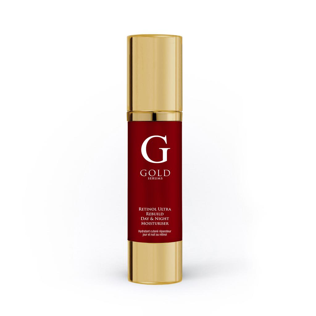 skinChemists Gold Serums Retinol Ultra Rebuild Day & Night Moisturizer 1.69 fl oz