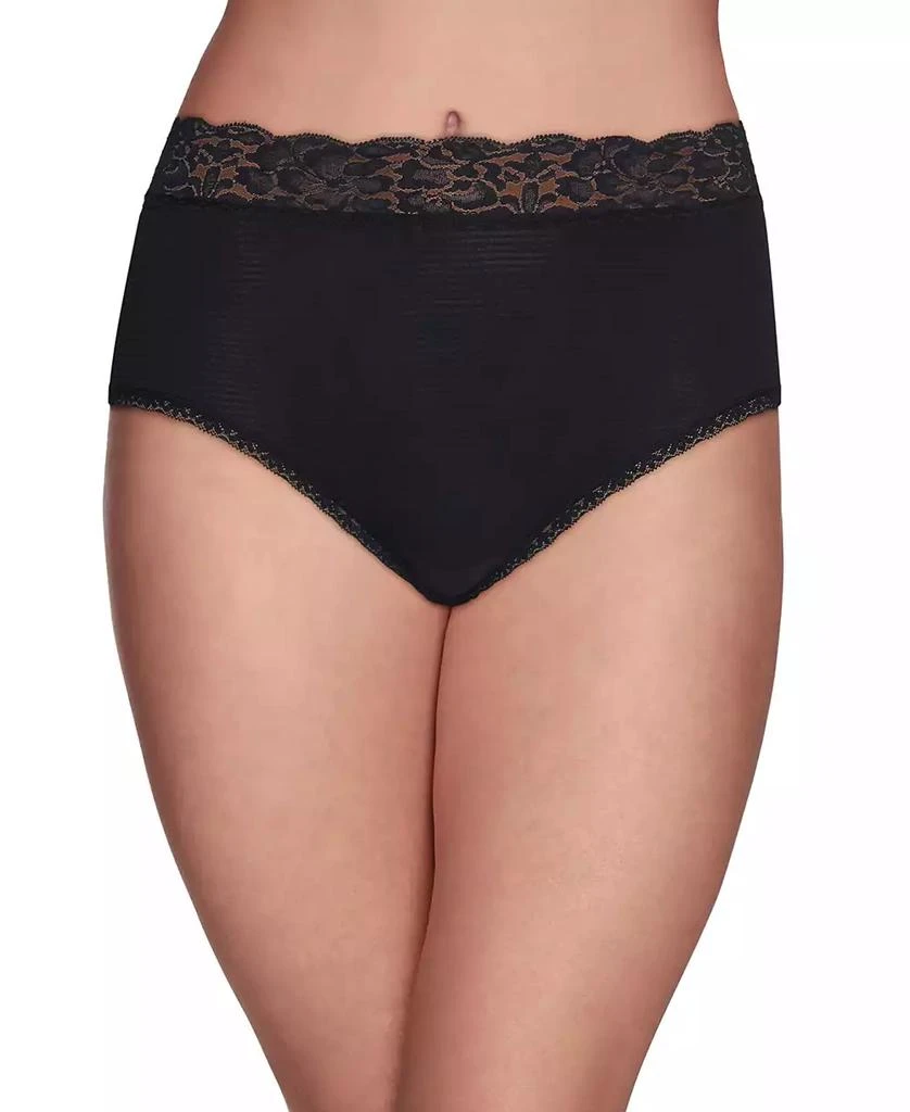 Vanity Fair Flattering Lace Stretch Brief Underwear 13281, also available in extended sizes 1