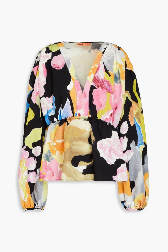 Stine Goya Toni printed crepe blouse